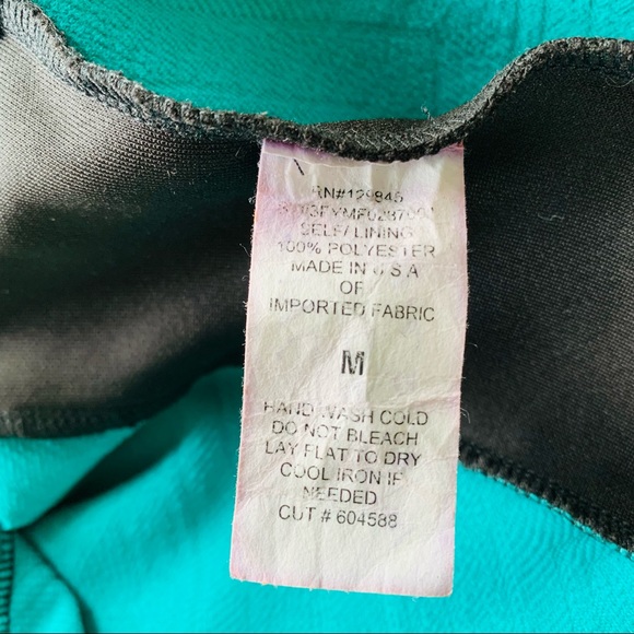 Bailey Blue Colorblock Bodycon Dress - Picture 7 of 8